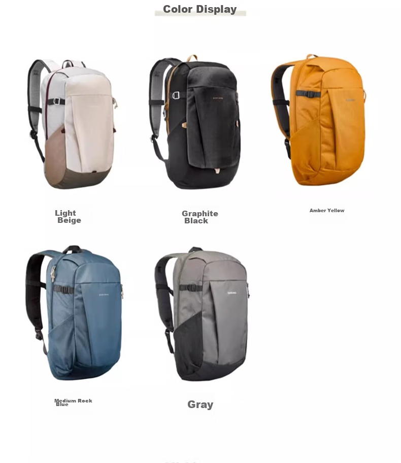 DECATHLON Outdoor Hiking Backpack, Youth NH100 Large Capacity 20L, New Or Old Randomly Sent -4773407 10