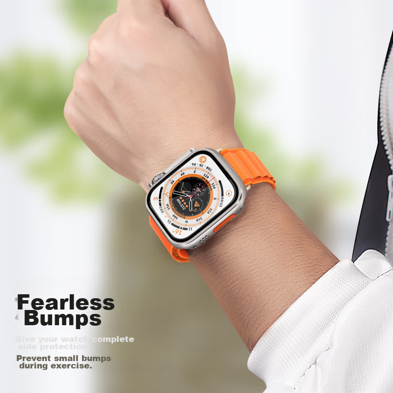 BHO [S9/S8/S7 Instant Ultra] Compatible Apple Watch S9 Protective Case, Apple Watch S9 Instant Ultra Protective Case, S9/8/7 Integrated Case And Screen Protector 5