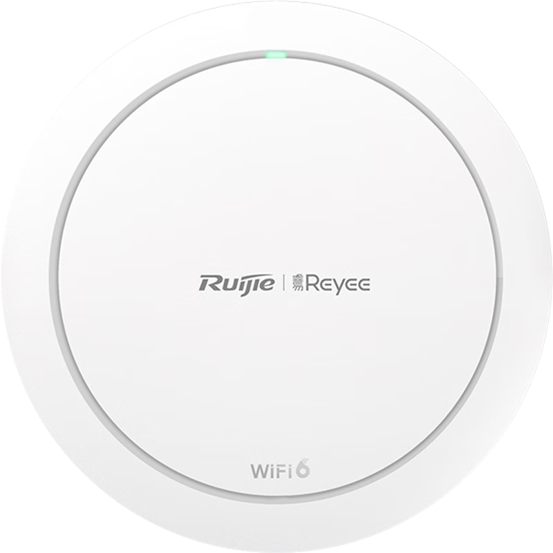 Ruijie Wireless Ceiling-Mounted AP WiFi6 RG-EAP262(G)V2 Gigabit Dual-Band 1800M Enterprise-Grade Whole-House WiFi Router for Large Apartments, Offices, Villas, And Hotels Networking