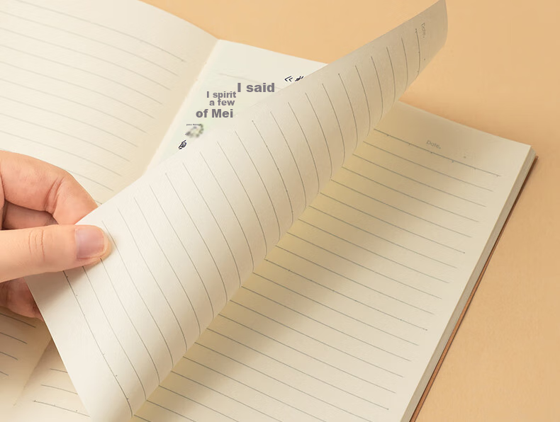 Deli 12 A5 Notebooks, 40 Sheets Kraft Paper, Stitched Soft Cover, Office Journal/Stationery Notebook/Draft Book/Diary, Back-To Essential FA54003 7