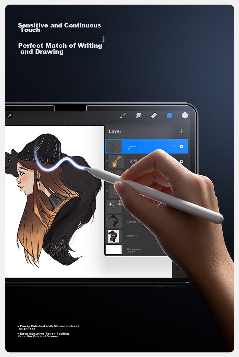 Shanmo Tempered Glass Screen Protector for IPad Pro 25/24 Inch [Automatic Dust Removal Quick Installation Box] Protective Film HD Tablet Screen Protector Full Coverage Shatterproof Anti-Fingerprint Ultra-Thi 15