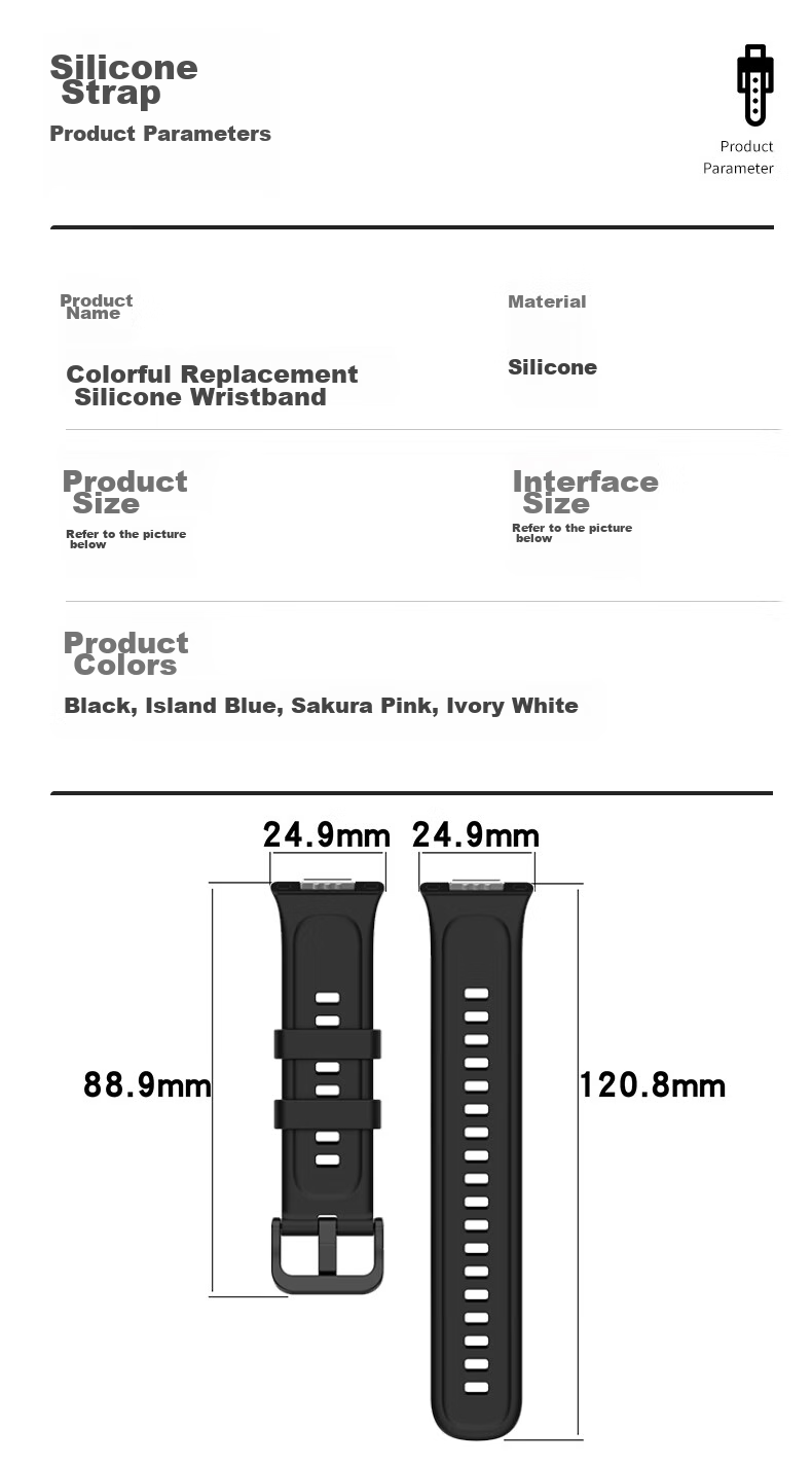 KMaxAI Compatible Silicone Watch Band for Huawei Watch Fit 2, Sports Watch Strap, Fashionable/Active/Elegant Style Replacement Wristband, Bracelet Band, Cherry Blossom Pink 11