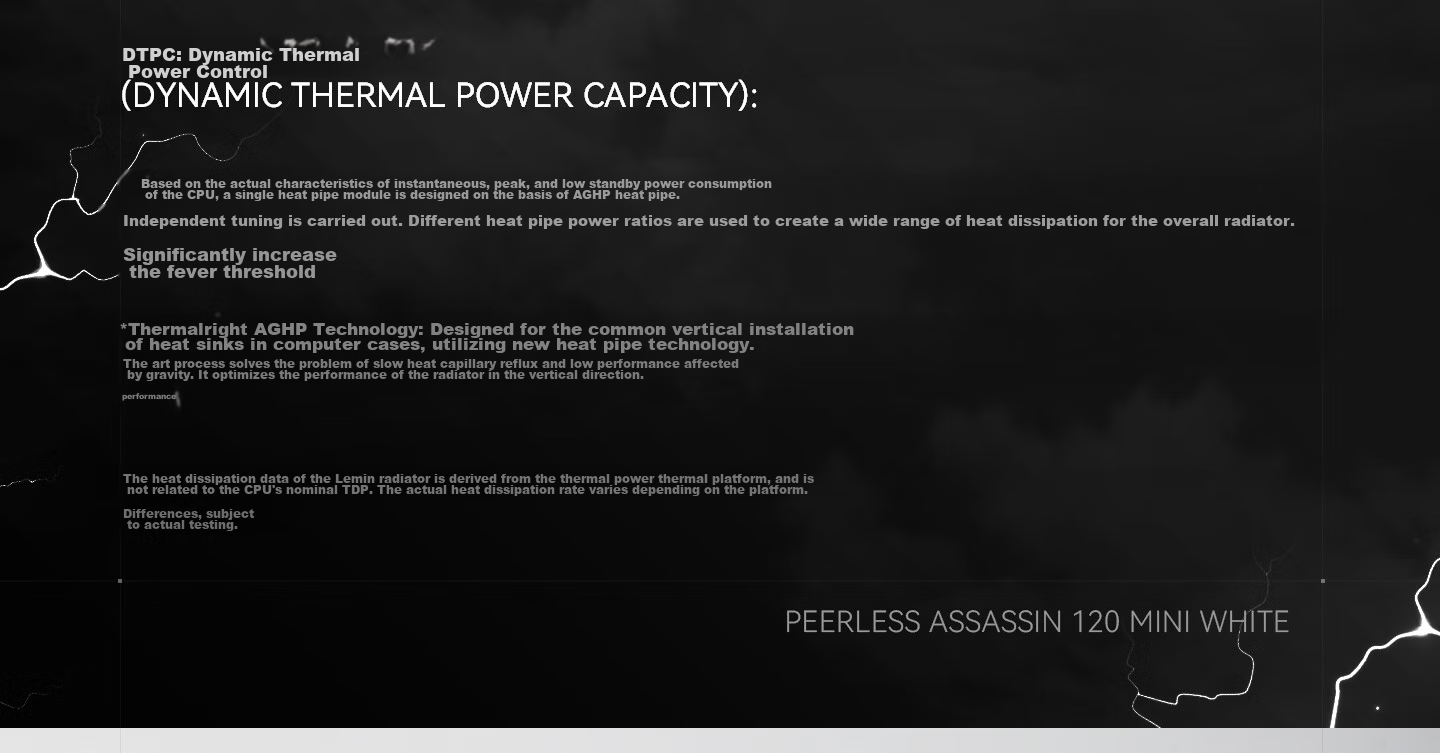 Thermalright Peerless Assassin 120 MINI WHITE, Dual Assassins, AGHP4.0 Six Heat Pipe Air Cooler, PA120 MINI WHITE 9