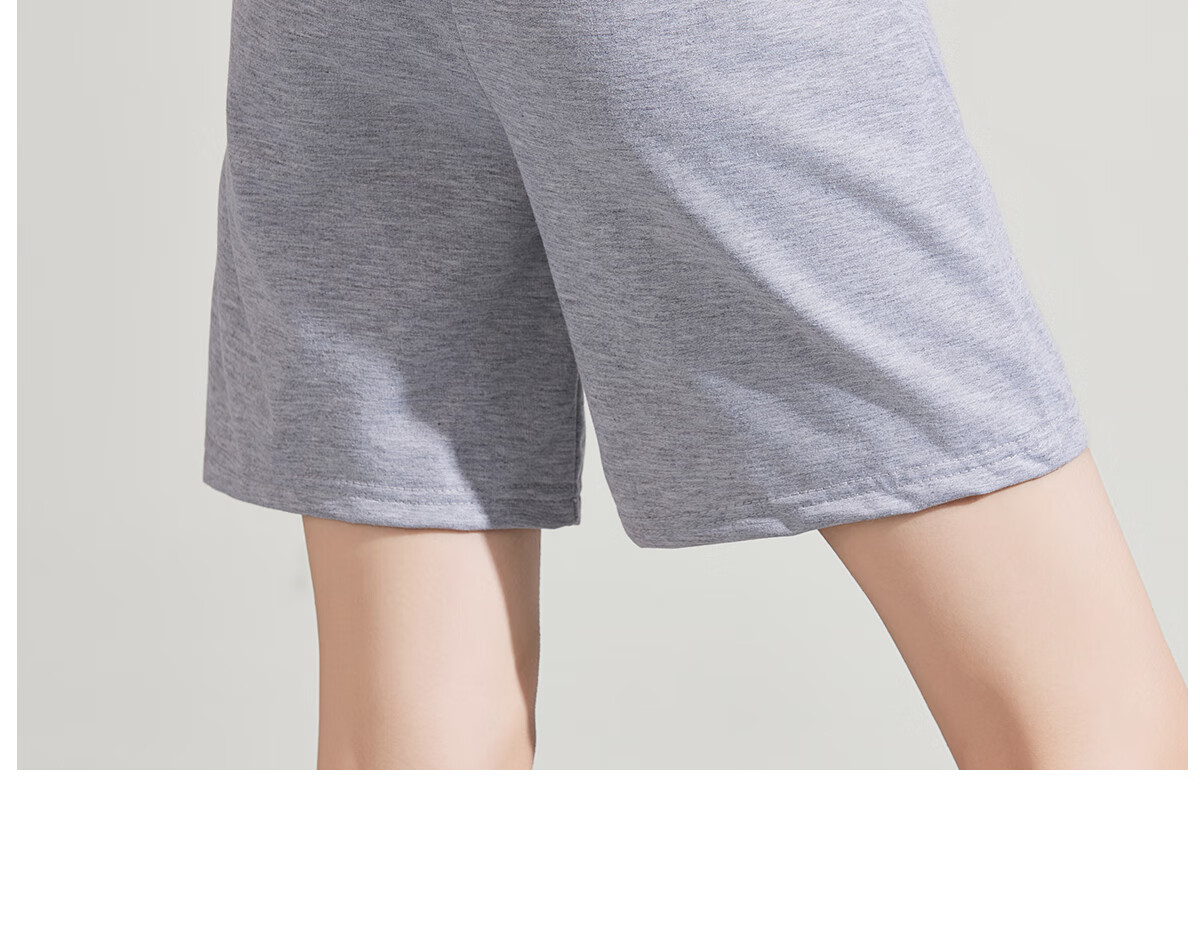 Halo Queen Women's Sports Shorts for Travel, Spring And Summer Casual Student High-Waist Mid-Length Pants, Loose-Fitting Running Shorts HW1KX61 29
