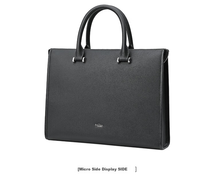 Goldlion Business Briefcase Handbag, Leather Men's Bag, Laptop Bag, Large Capacity Work Bag, Birthday Gift 20