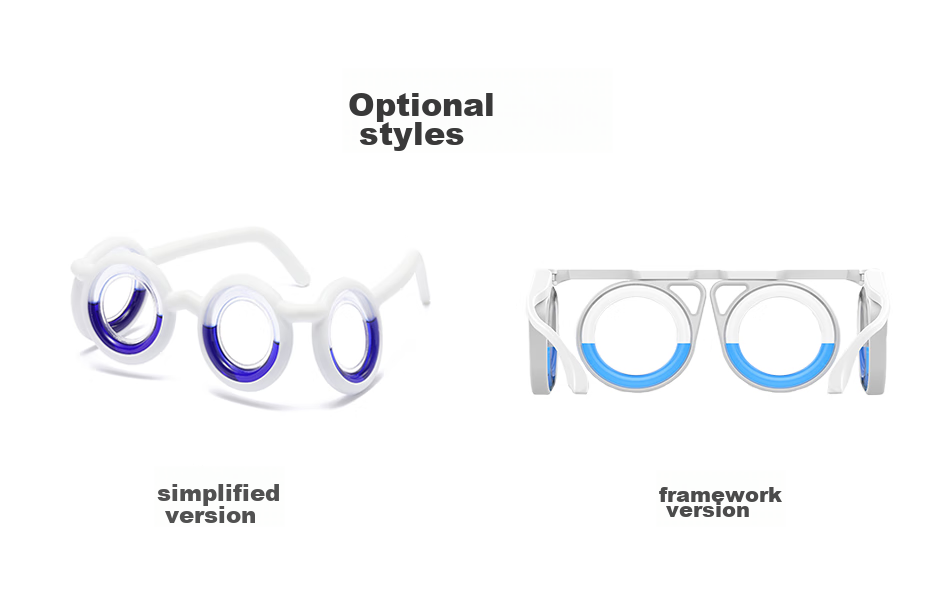 DRATRA Motion Sickness Glasses Liquid Miracle High-Tech Anti-Sea-Sickness And Air-Sickness Glasses for Adults, Children And Elderly, Game Anti-3D Dizziness Preventio 11
