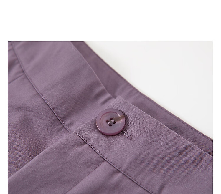 Dme [Casual Skyline] Spring And Autumn Commuter Style Slimming Slightly Stretchy Harem Cropped Pants Thin TR Casual Trousers for Wome 11