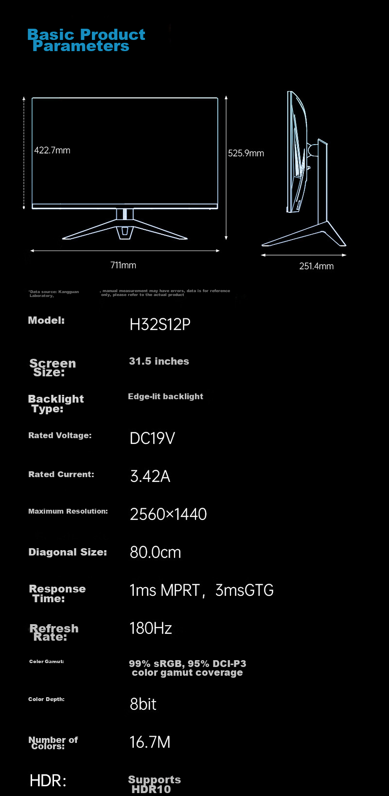 KTC 34-Inch Ultra-Wide 180Hz Curved Ultrawide Screen, 99% SRGB, Compatible with Switch 2 External, Height Adjustable Wall-Mounted Gaming Monitor, H34S17-2 12