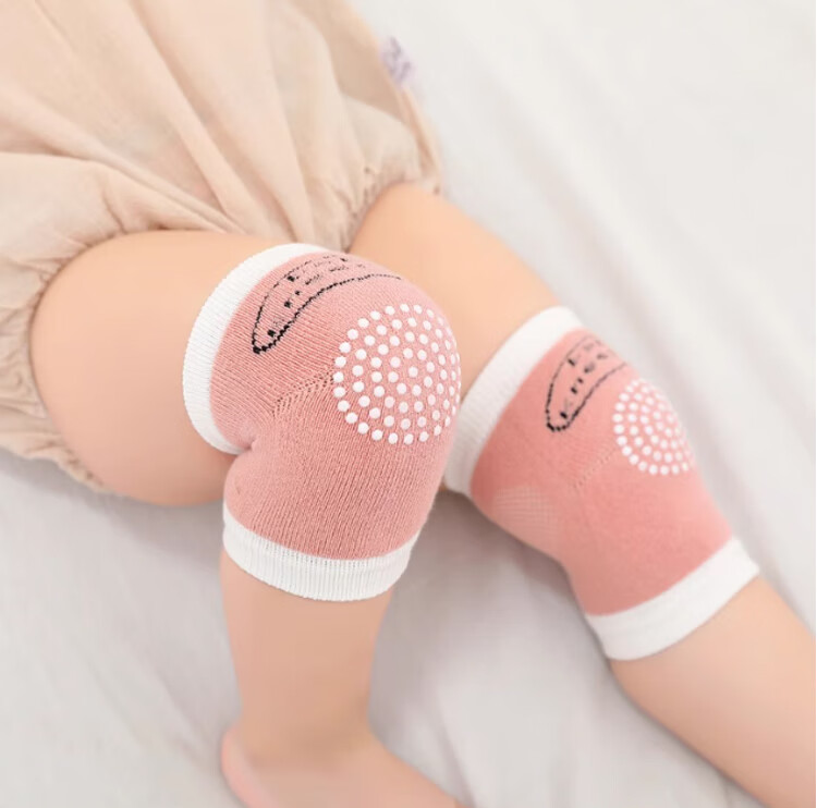 9I9 Baby Knee Pads, Crawling Fall Prevention Elbow Pads, 3 Pairs, Infant Walking Knee Protectors, Breathable Mesh Knee Sleeves Set, A58 13