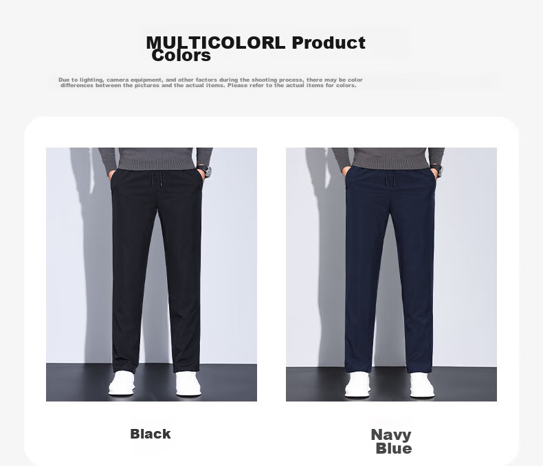 YAYA Goose down Pants for Men, Straight-Leg Thick Style, Warm for Outdoor Wear, Autumn And Winter New Design, Versatile Casual Pants for Young And Middle-Aged, K02 11