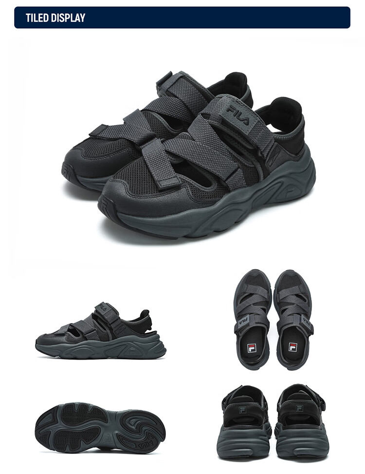 FILA Official Men's Retro Sports Sandals Mars Casual Slippers 10
