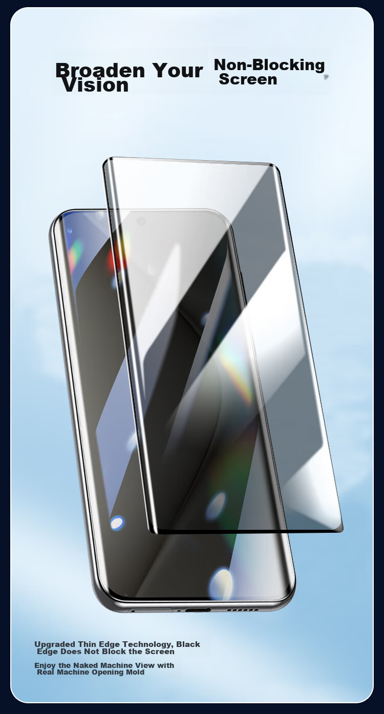 Kulefeng [Kunlun 28° Privacy Screen Protector] for Huawei Pura70Ultra Tempered Glass Film, HUAWEI P70Pro/+ Phone Anti-Peeping Privacy Protection Film, Ultra-Thin Shatterproof 11