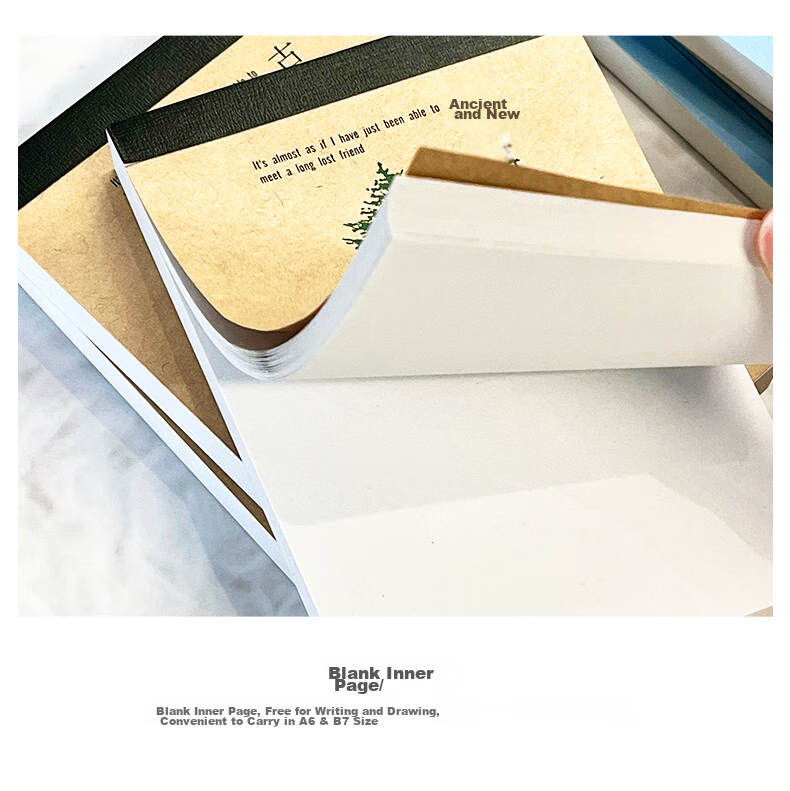 Nakabayashi A6/100-Page Recycled Paper Tear-Off Notepad, Draft Notebook, A6 Memo Pad/100 Sheets 10