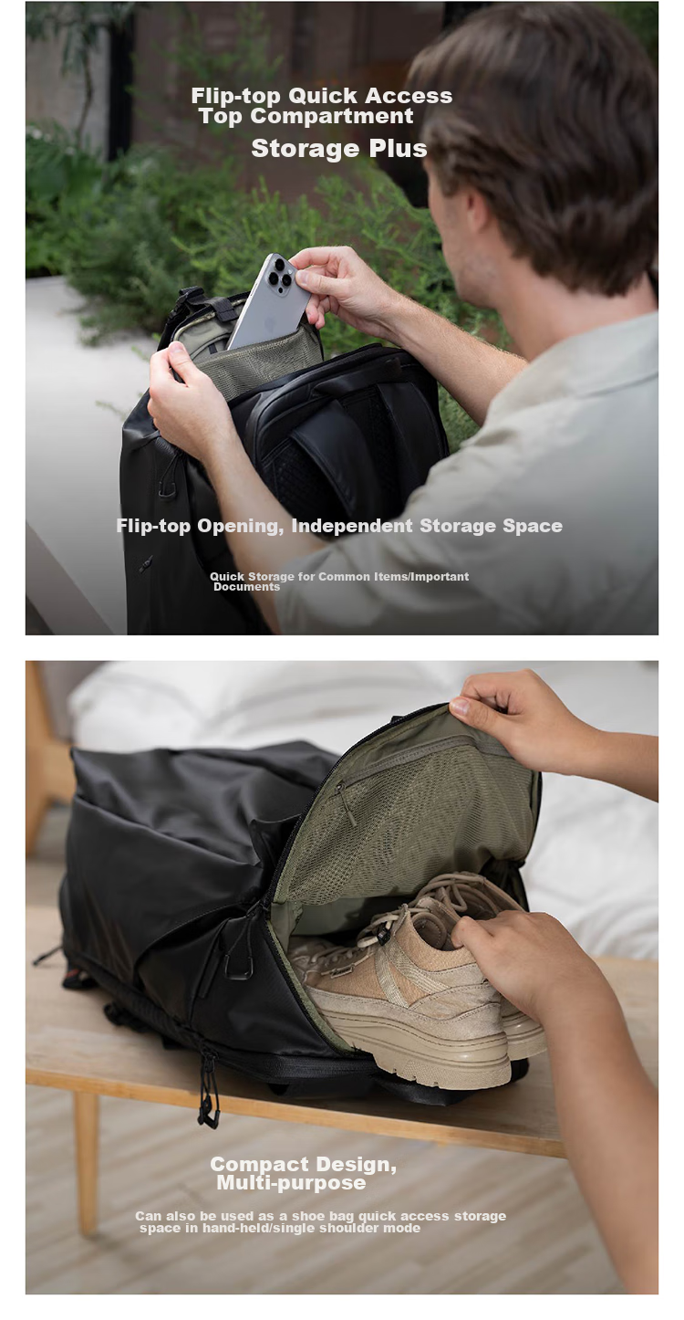 PGYTECH Shoulder Camera Bag Dandelion OneMo Trave DSLR Camera Bag Lens Stabilizer Storage Casual Travel Multifunctional 35L Large Capacity Crossbody Handheld Olive Gree 8