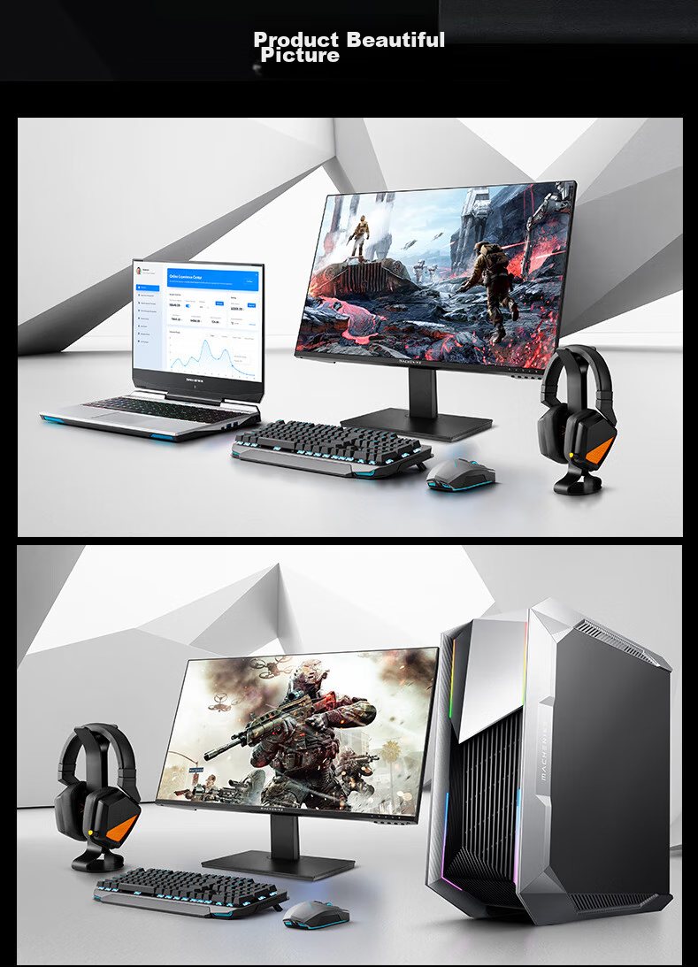 MACHENIKE 24.5-Inch 2K 300Hz Native Fast-IPS Eye-Protection Hardware DC Low Blue Light 450nit Computer Monitor Display Screen 24-Inch MZQ25F300 11
