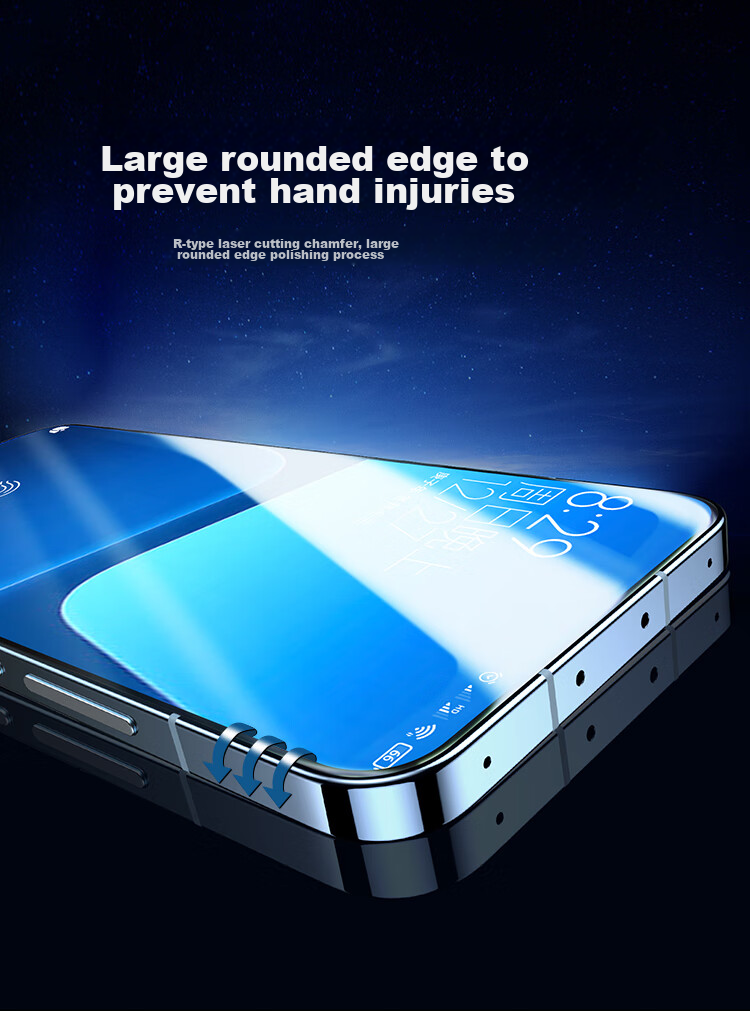 UGREEN Tempered Glass Screen Protector for Xiaomi 13, Full Coverage No Black Border, Ultra-Thin HD Clear, Shatterproof Anti-Fingerprint Anti-Sweat Smooth Touch Screen Protector 6