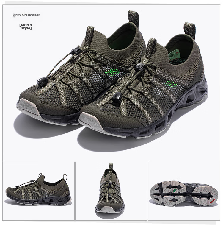 TOREAD Men's Spring And Summer Outdoor Non-Slip, Wear-Resistant, Breathable, Water-Permeable, Quick-Drying River Tracing Shoes TFEEBM81931 7