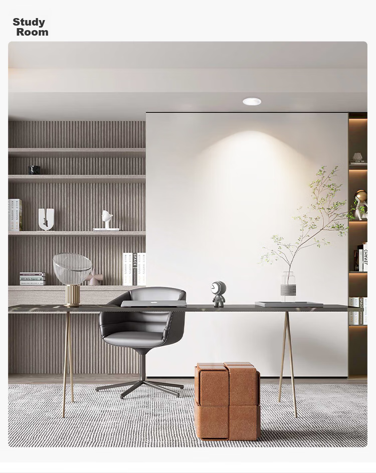 NVC LED Downlight, Living Room Background Wall Recessed, Washed Wall Small Hill Aluminum Material, 7W White Cup Warm White [Mingyue], Ra95 13