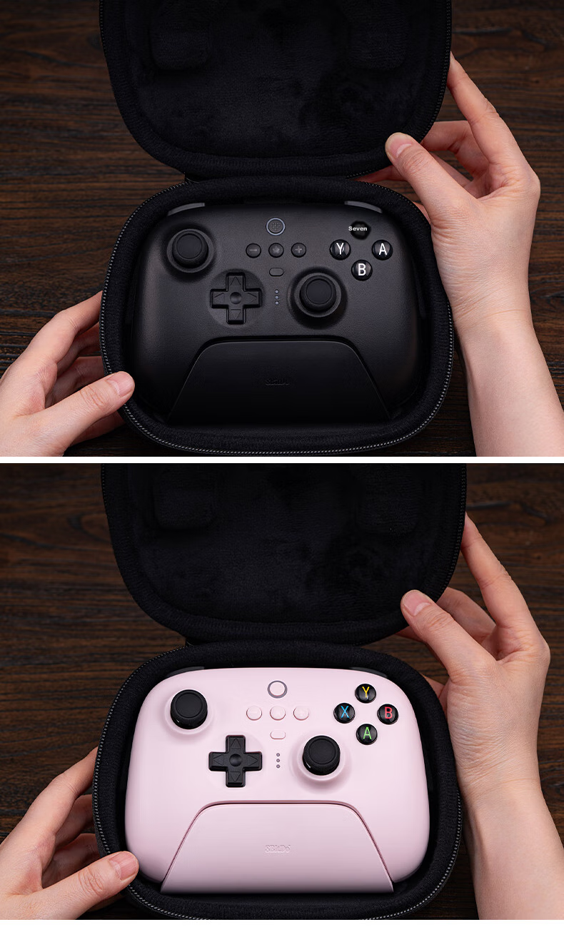 8BitDo Orion X-Pro Game Controller Storage Case, PC Wireless Controller NS Controller Pouch 7