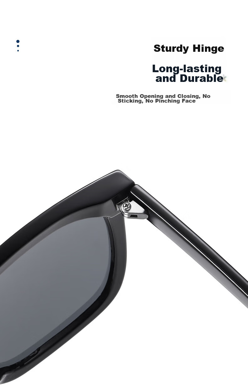 Boshide Sunglasses, UV Protection Sunglasses for Women And Men, Driving Glasses, Black 7