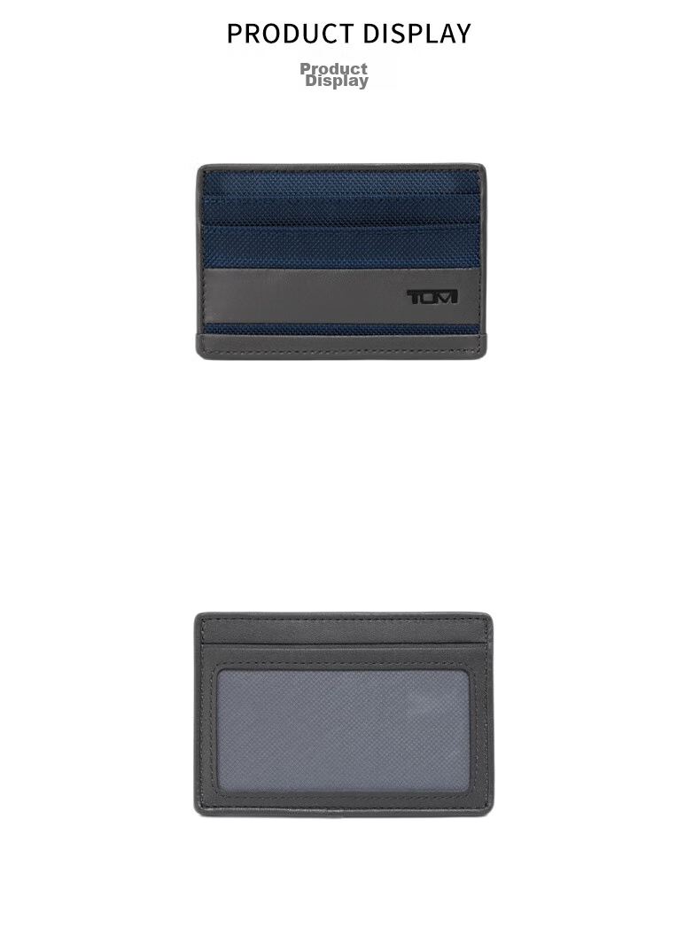 TUMI ALPHA SLG Men's Business Travel High-End Fashion Wallet 01192230NVYGY2, for Travel 3