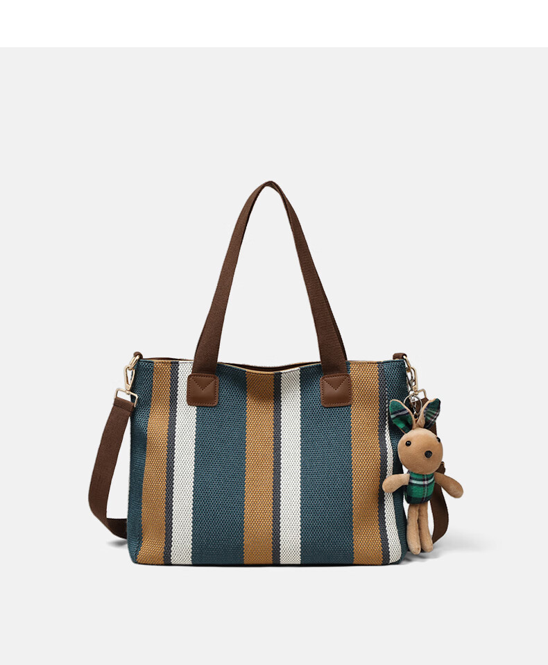 Aiqinghai Canvas Handbag, Women's Tote Bag, Large Capacity Shoulder And Handheld Bag, Practical Birthday And Mother's Day Gift for Mom 15