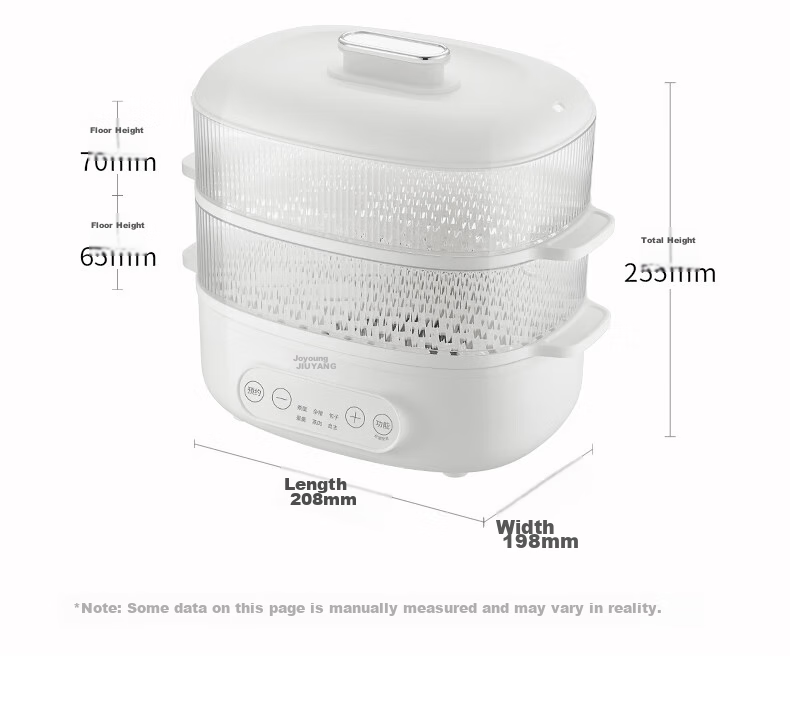 Joyoung Egg Cooker, Steamer, Hot Spring Egg Machine, Smart Timer with Auto Shut-Off, Egg Cooking Device for Soft-Boiled Eggs And Tea Eggs, Compact All-In Breakfast Steamer GE361 24