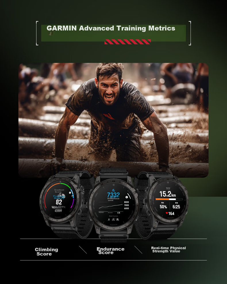 GARMIN Tactix7 Amoled Sapphire Outdoor Smart Sports Watch with ECG Heart Rate Monitor, Gift for Boyfriend 11