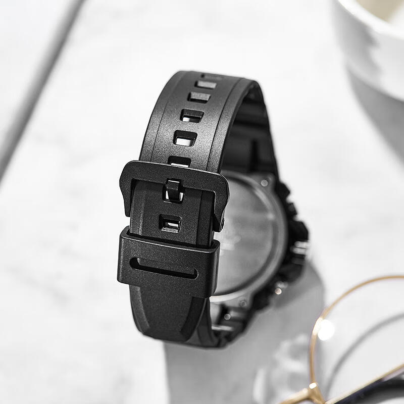 Casio Watch for Men, Black Knight Black Gold Sports Youth Student Waterproof Digital Watch for Men And Women, MCW-200H 46