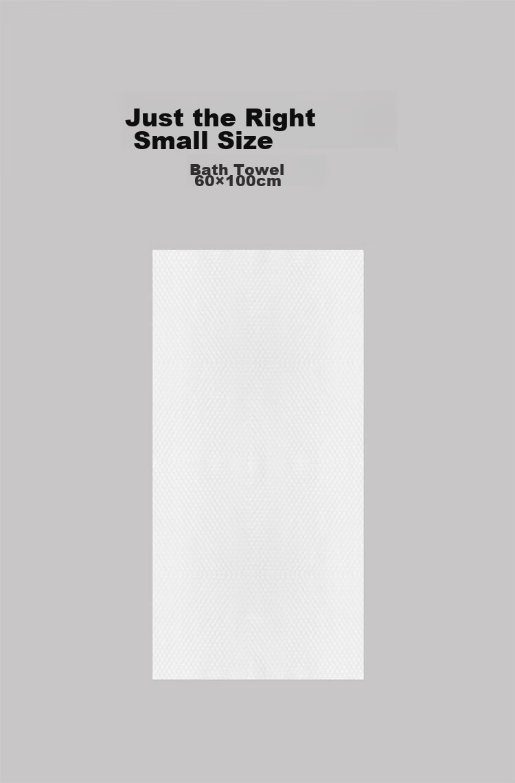 Mianshang Disposable Bath Towel, Pure Cotton Double-Sided Portable Bath Towel, Hotel Travel Business Trip Outdoor Large Cotton Towel, Extra Large, 1 Piece 9