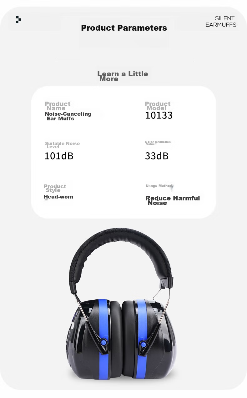 VIAN Soundproof Earplugs, Noise Reduction Sleep Aid, Noise Cancellation, Industrial Noise Reduction, Anti-Interference Headphones, 10534 Earplugs 4