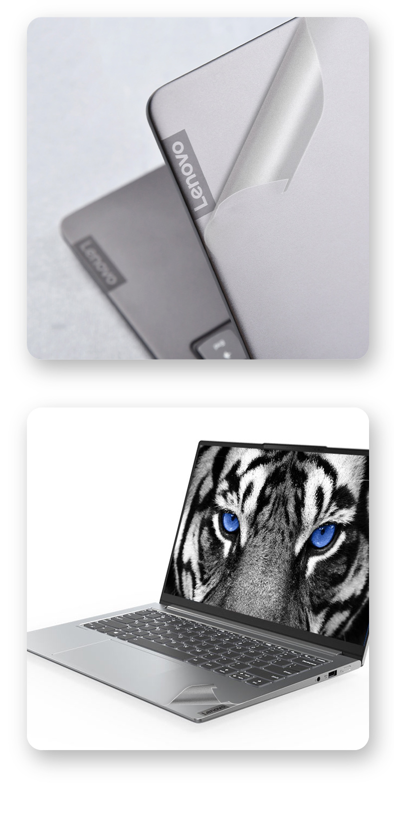 Jiasu Compatible with Lenovo Xiaoxin Pro16 2025 Model Case Film (Xiaoxin Pro16c IRH10R), 16-Inch Laptop Frosted Case Protective Sticker, Body Film 2