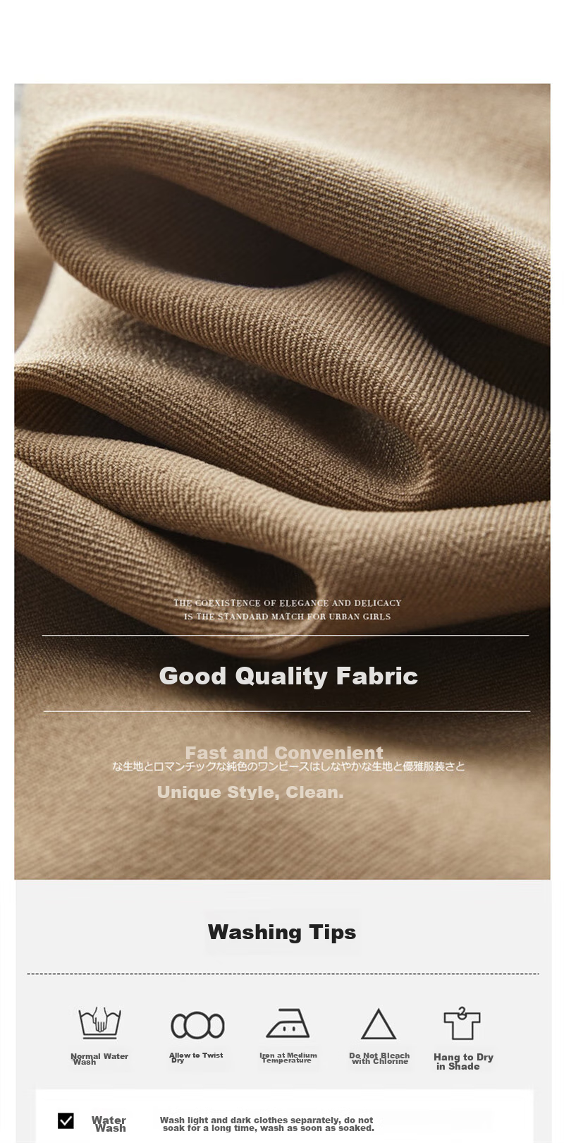 Dme Cropped Pants for Spring And Autumn, New Straight-Leg Suit Pants with Fake Pockets, Casual Trousers for Women, Khaki, S 34