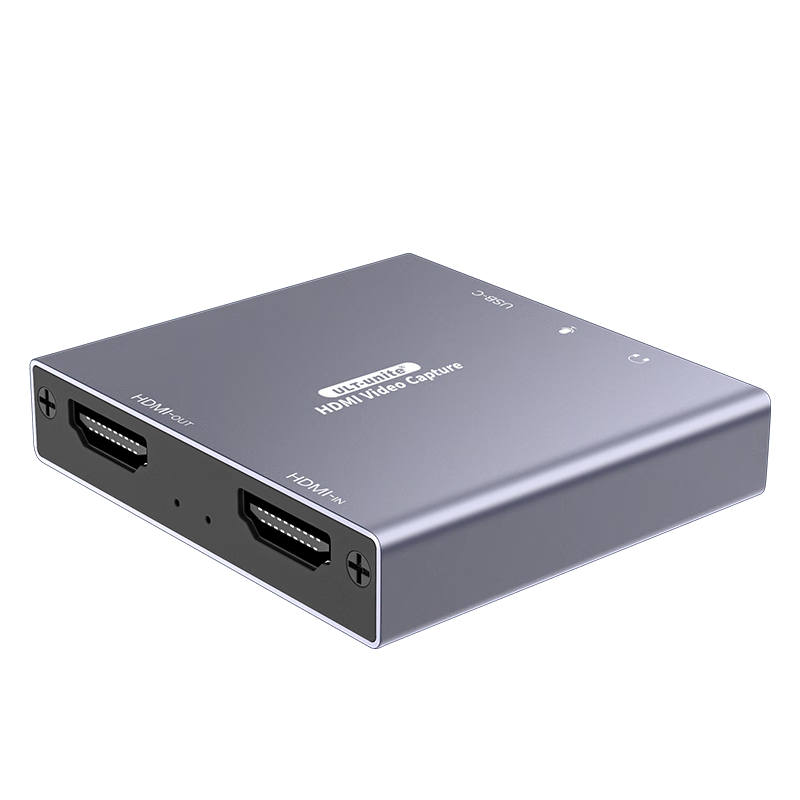 ULT-Unite HDMI Capture Card, 4K HD Loop-Out 1080P60Hz Video Conference Recording Camera, Switch PS5 Console Gaming Live Streaming Computer Recording Video Capture Device
