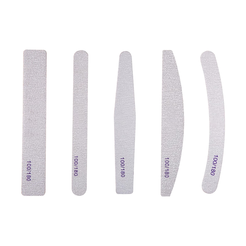 Meifuyu Ultra-Thin Nail File, Nail Shaping File, Hard Sand Strip, 5-Piece Set, File, Grinding Bar, Manicure Tool MF8897