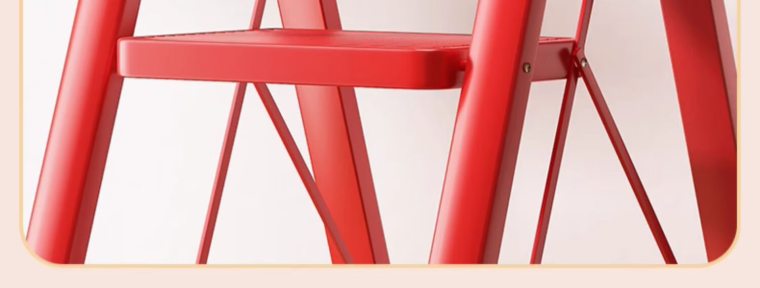 SHULIANG Ladder, Foldable Thickened A-Frame Ladder, Indoor Small Ladder Stool, Housewarming Step-By Ladder, Home Use Ladder 15