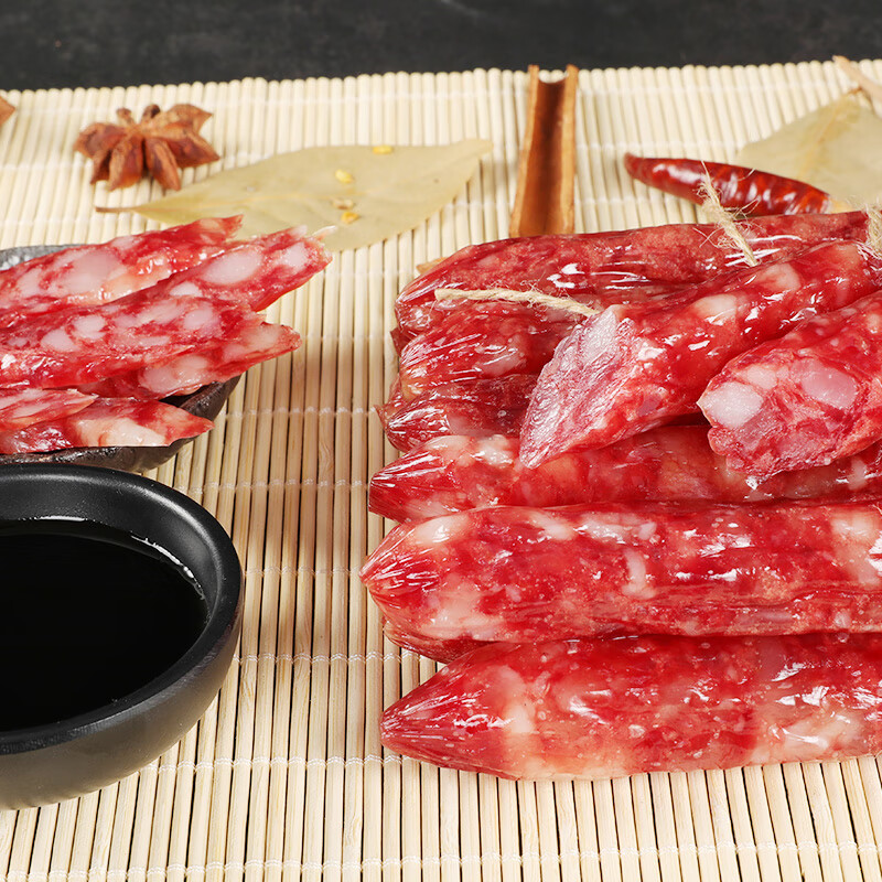 立丰（lifefun） 中华老字号 上海特产优级腊肠（7分瘦）广式香肠熟食腊味500g