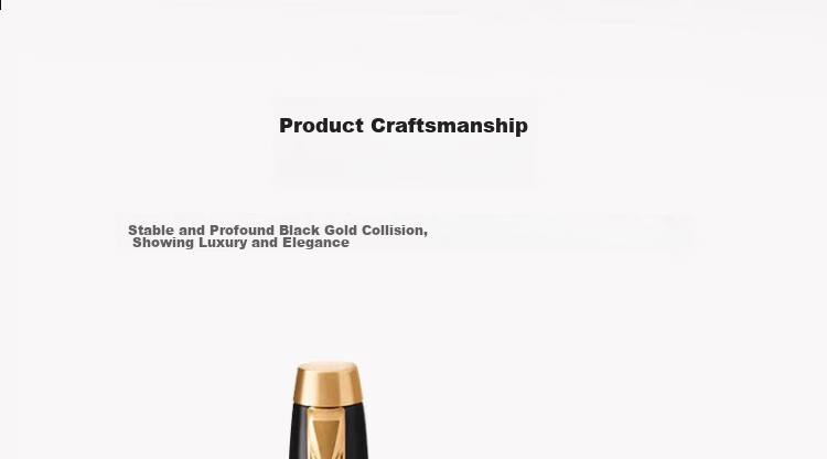 Parker Signature Pen, Stylish Business Office Gift, High-Quality IM Pure Black Liya Gold Clip Ballpoint Pen + Flowing Light Gift Box, National Day Gift for Men And Women, Baotiao Discount 4