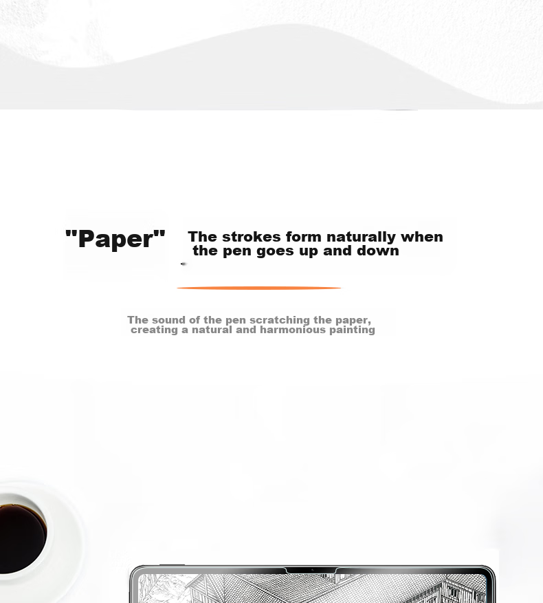 ESCASE Huawei MatePad Pro 11 Paper-Like Film Tablet Protective Film, Kent Paper, 2022/2024 Model Frosted Full-Screen Hand-Drawn Writing And Drawing Professional Screen Protector 3