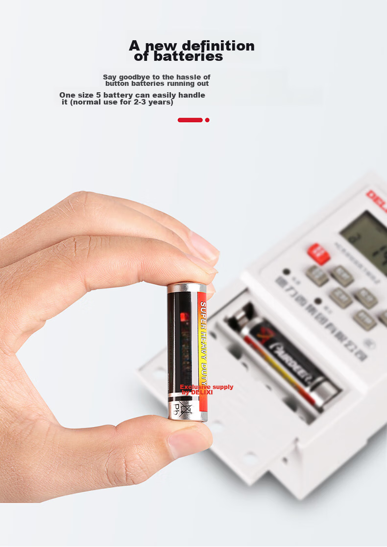 DELIXI ELECTRIC Microcomputer Time Control Switch, KG316TA, AC380V, Fully Automatic Timer, Street Light Time Controller 14