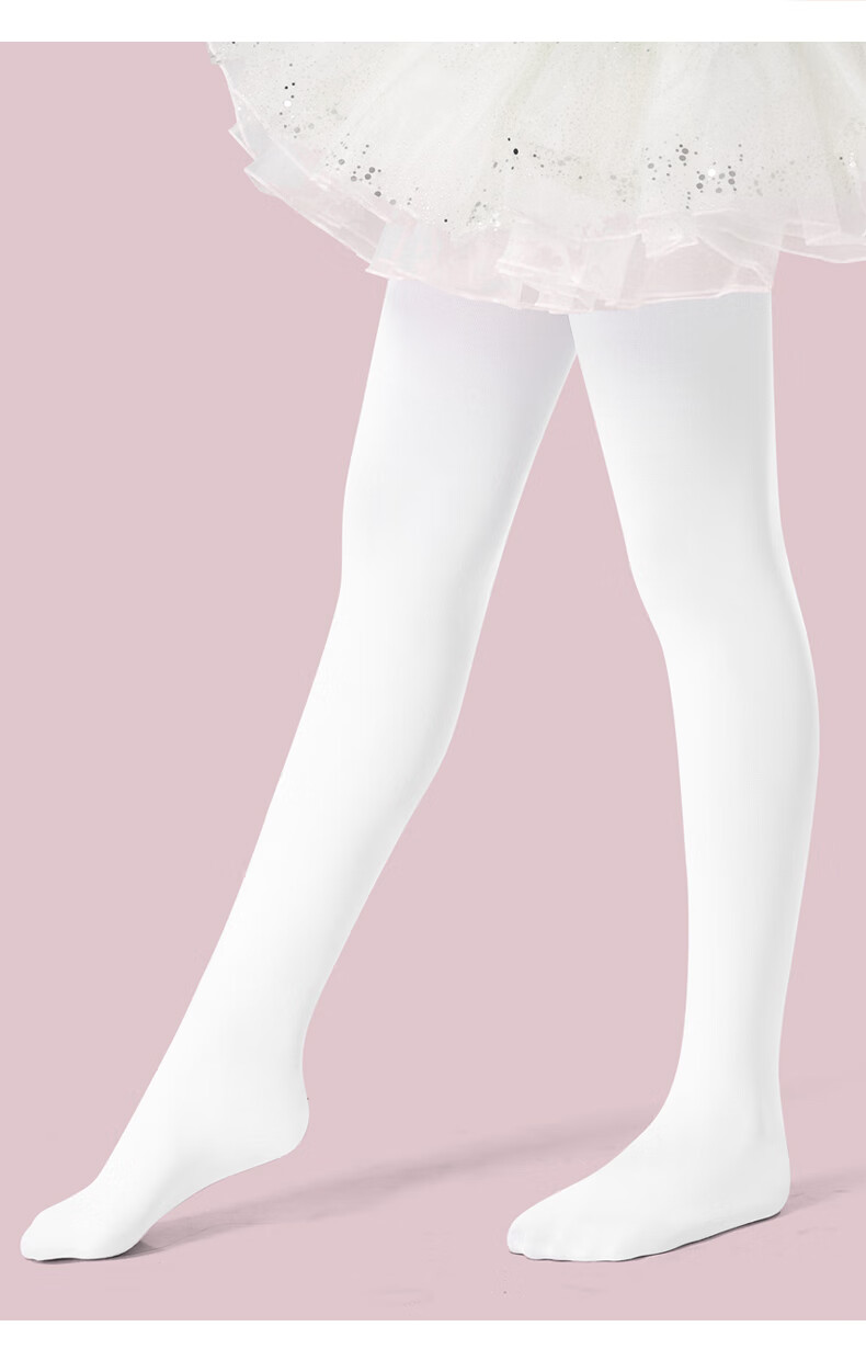 Barbie Children's Tights, Thin Spring And Autumn White Stockings, Girls' Leggings, Student Dance Tights, Girls' Ballet Socks 13