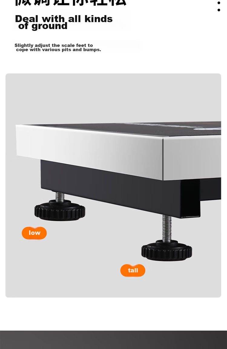 BJ (Baijie) Stainless Steel Electronic Scale Platform Scale Pricing Scale Express Scale Weighing Scale 300KG Stainless Steel Color 8