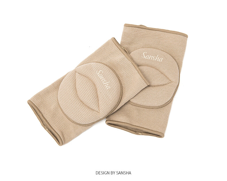 Sansha Ballet Dance Yoga Practice Casual Sports Knee Pads for Men And Women, Thickened Black Style, Size M 12