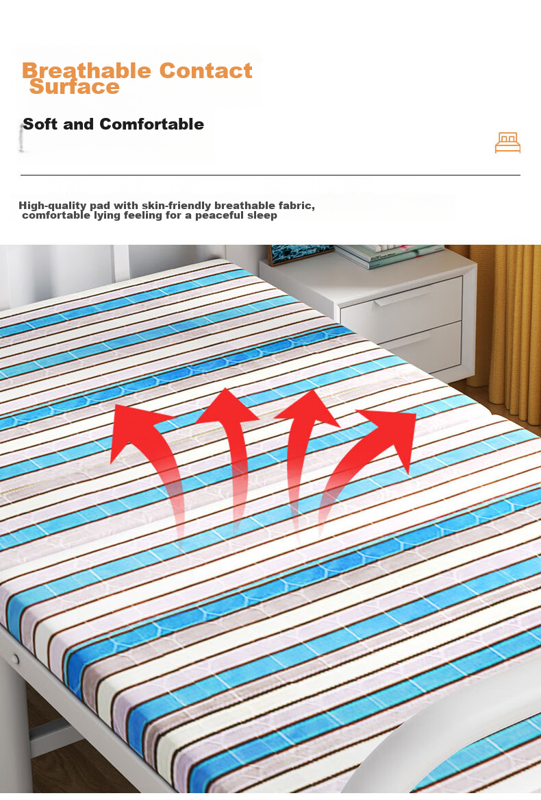 Quanpinwu Folding Bed, Single Bed, Nap Bed, Simple Portable Bed for Rental Apartments, Hospital And Home Use, Accompanying Bed, Camp Bed 11