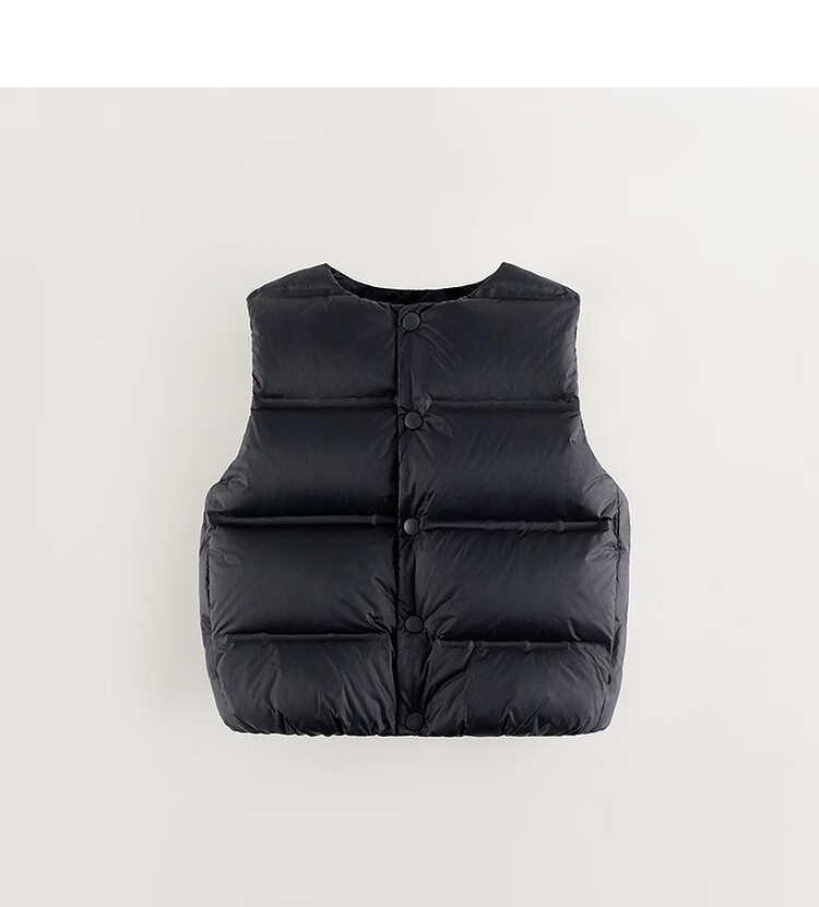 MARC&JANIE [School Uniform Essential] Unisex Kids Outdoor Three-Proof Ultra-Light Seamless Down Vest Winter 241825 14