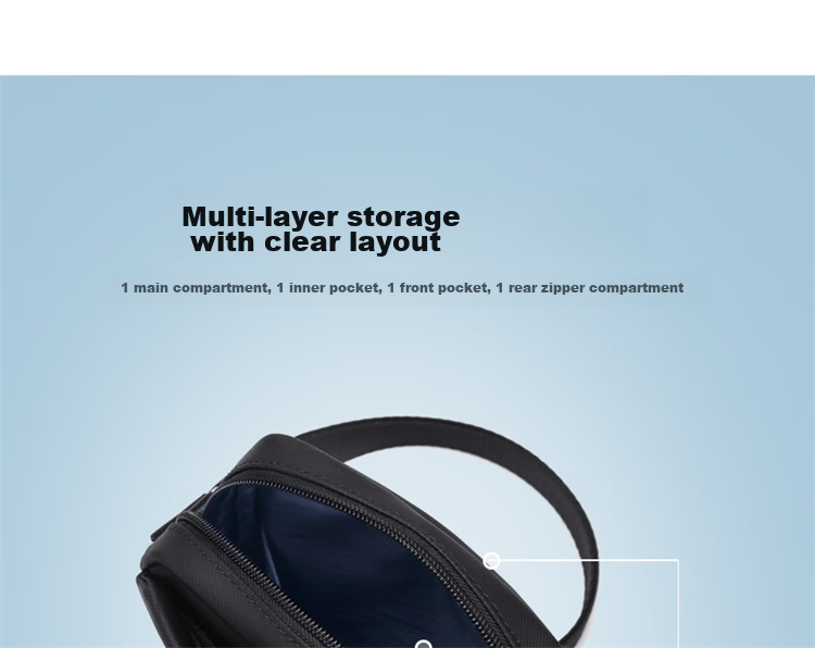 GOLF Shoulder Bag for Men, Casual Crossbody Bag, Lightweight Phone Pouch, Student Portable Small Messenger Bag, Water-Resistant Sports Bag for Me 10