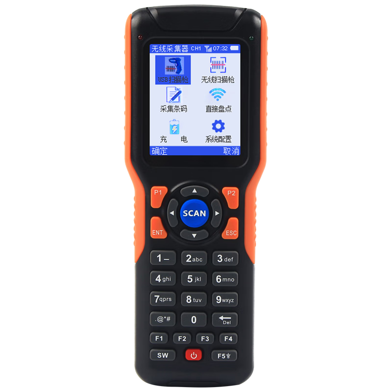 Chiteng Wireless 2D Imaging Inventory Scanner, PDA Handheld Terminal ERP Barcode Data Collector, Warehouse Inventory Device CT1030(2D)