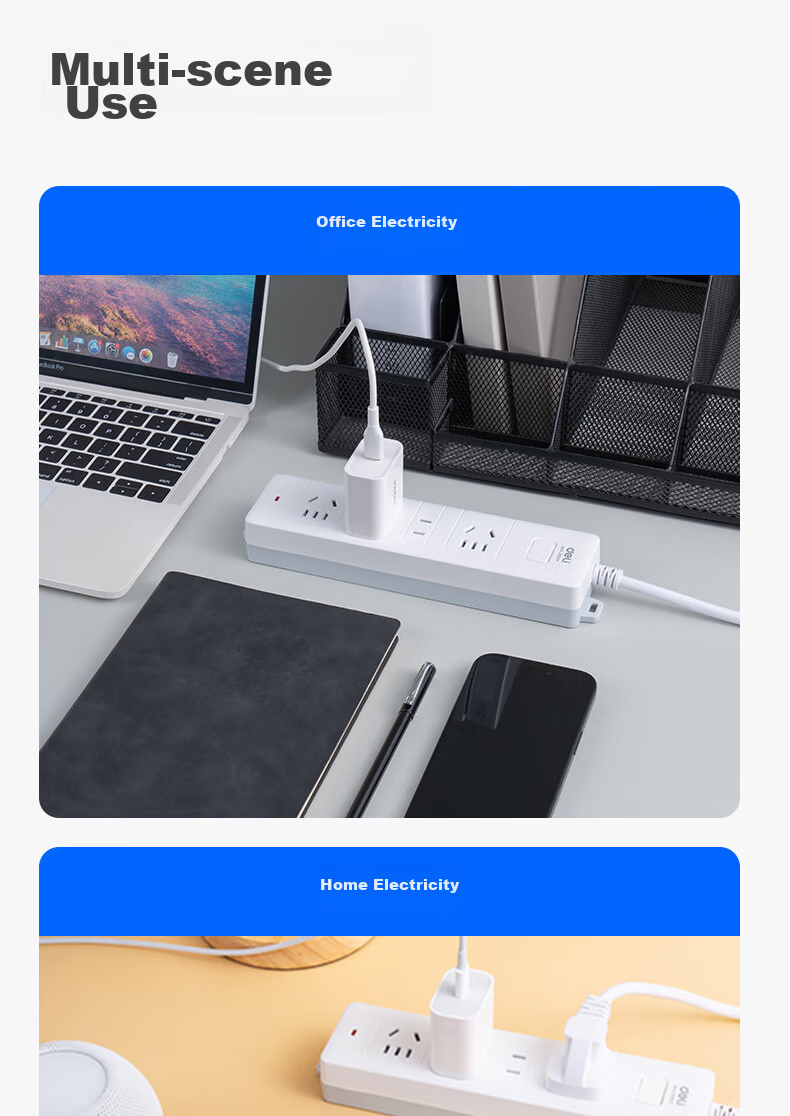 Deli 3C Certified National Standard Safe Power Strip/Extension Cord/Surge Protector with Master Switch, Child Safety Lock, 4 Outlets, 3 Meters, 18251-03 12