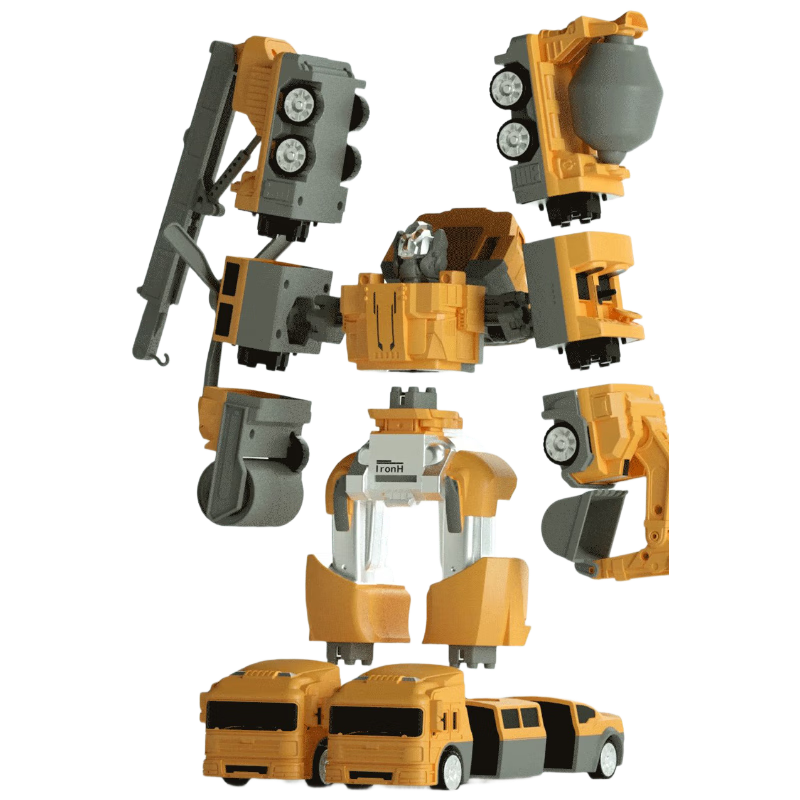 Mabaozibao Magnetic Building Blocks, Engineering Car Toy for Boys, Ages 1-3 Educational Birthday Gift for Toddlers And Childre
