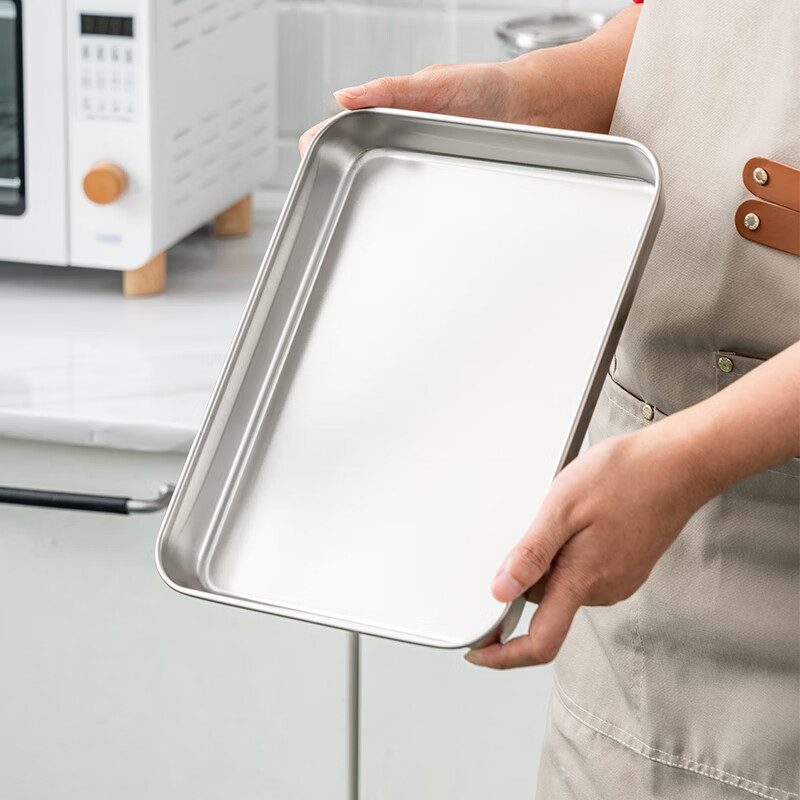 Onlycook 304 Нержавеющая сталь Паровая тарелка для Лянпи и рисовых роллов, лоток для домашнего использования, тарелка для подачи чая, сковорода для жарки рыбы, Лянпи Гунгун, маленький размер